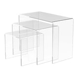 Acrylic Riser Plinths - Medium