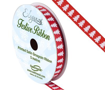 Satin Grosgrain Ribbon Christmas