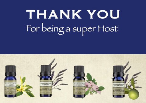 NYR Thank You Postcards - Essential Oil for Host