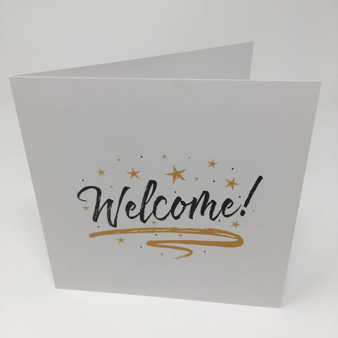 Recognition Card - Welcome
